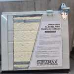 Puerta Reforzada 🚪 Panel tipo sándwich Duramax para puerta de garaje seccional automática